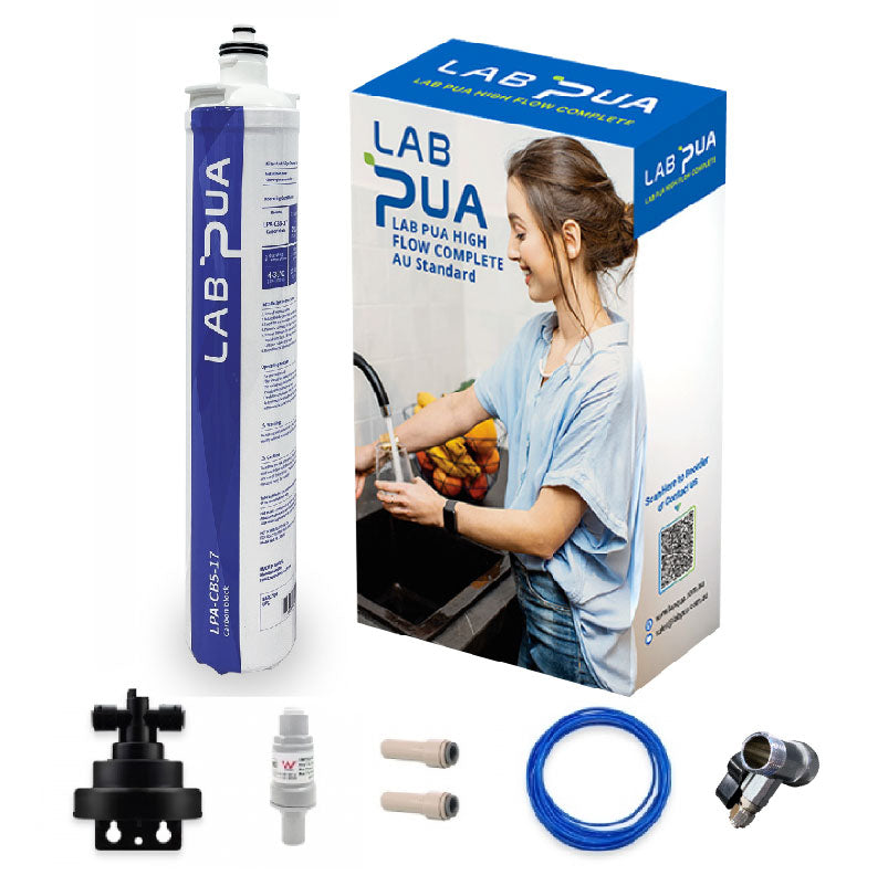 Lab Pua Residential Under Sink Switch Filter Kit 17 Inch Series