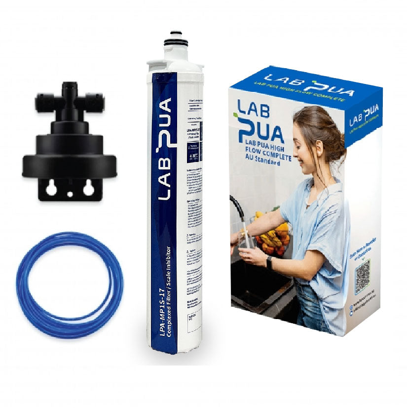 Lab Pua Residential Water Filter header+1/4"Hose Kit 17 Inch Series