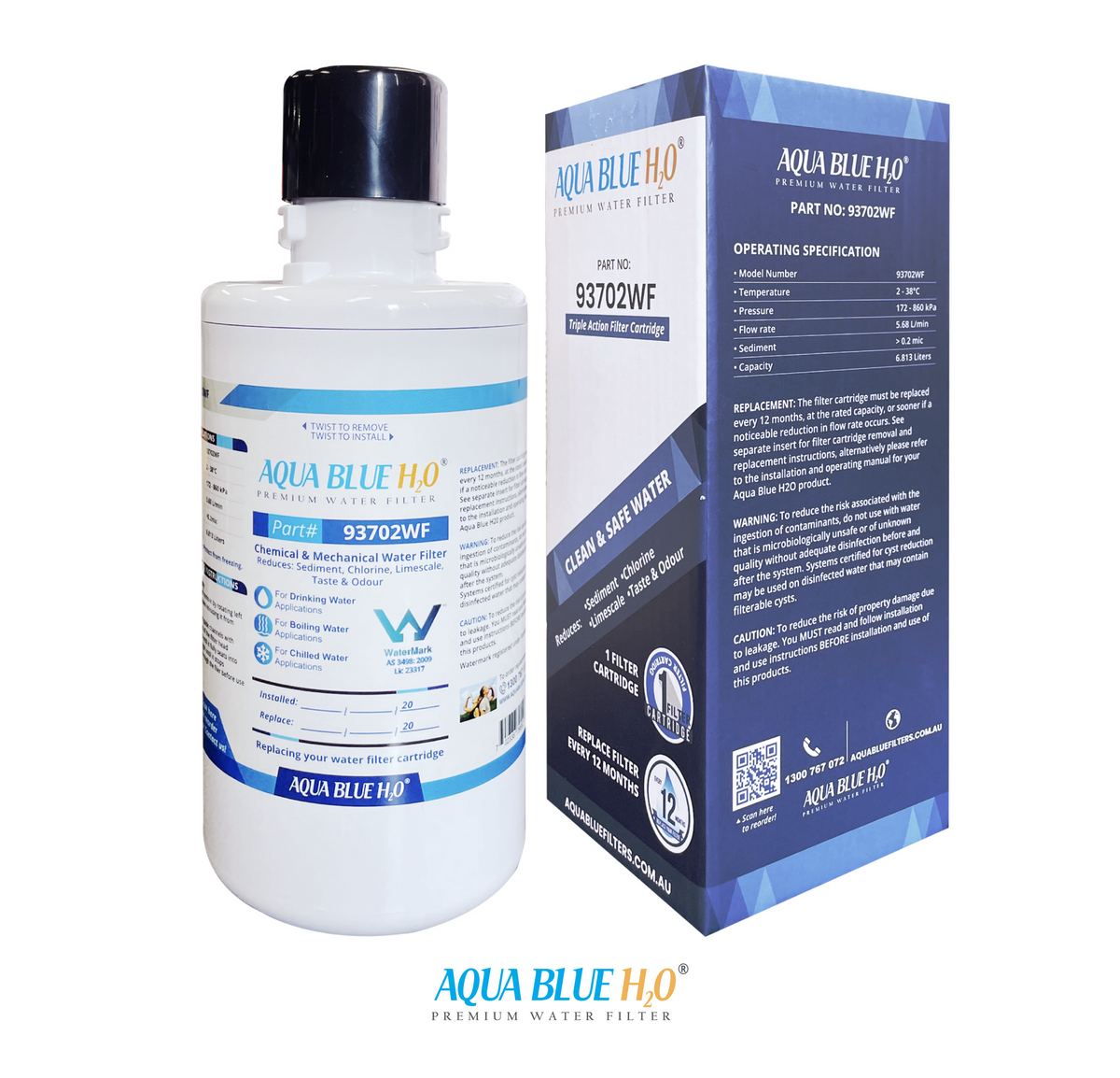 ZIP Generic 93702WF Replacement Water Filter Cartridge