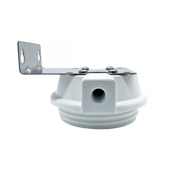 S/S BRACKET SINGLE UNDERSINK SYSTEM WHITE 1025 1/4” CONNECT WITH CTO FILTER