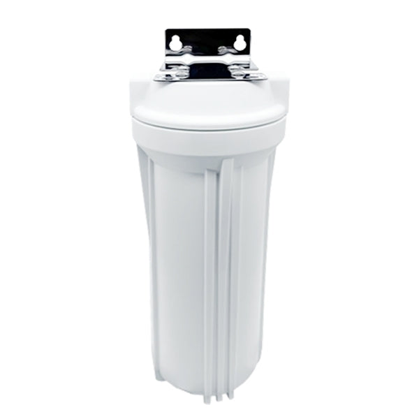 S/S BRACKET SINGLE UNDERSINK SYSTEM WHITE 1025 1/4” CONNECT WITH CTO FILTER