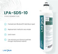Lab Pua Residential Water Filter LPA-SD5-10 SEDIMENT 5 MIC