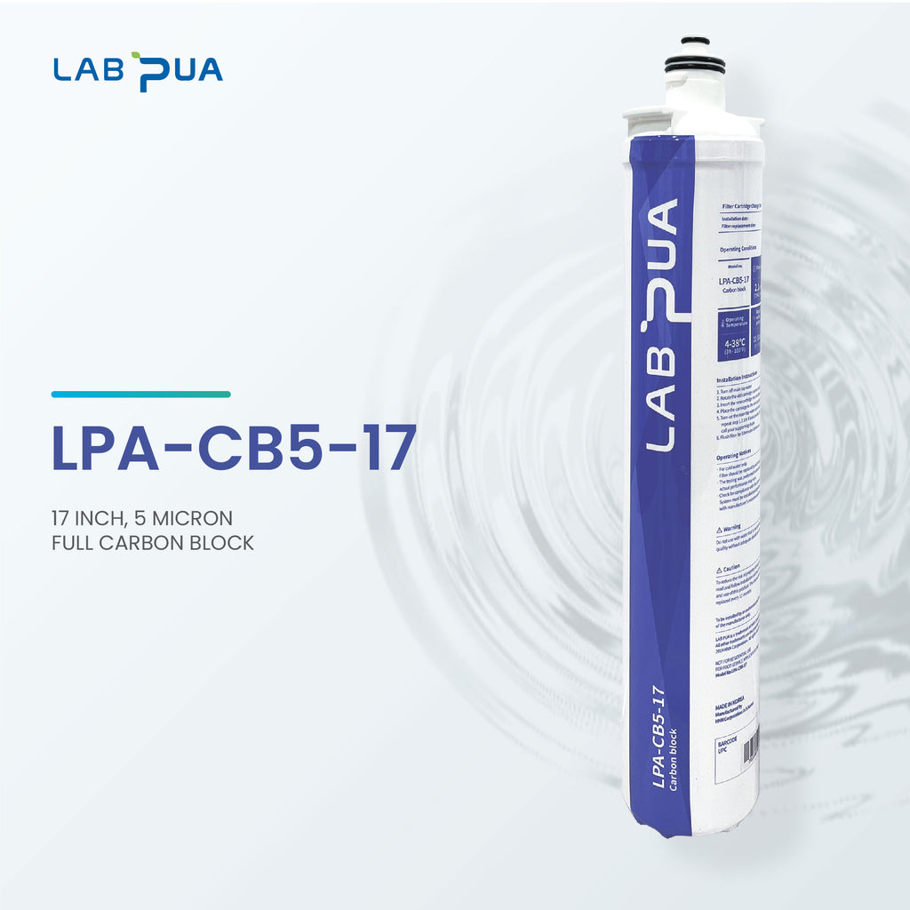 Lab Pua Triple Header Series Sediment With Full Carbon Block with Membrane/ Sediment&Gac/ Carbon Block & Polyphosphate