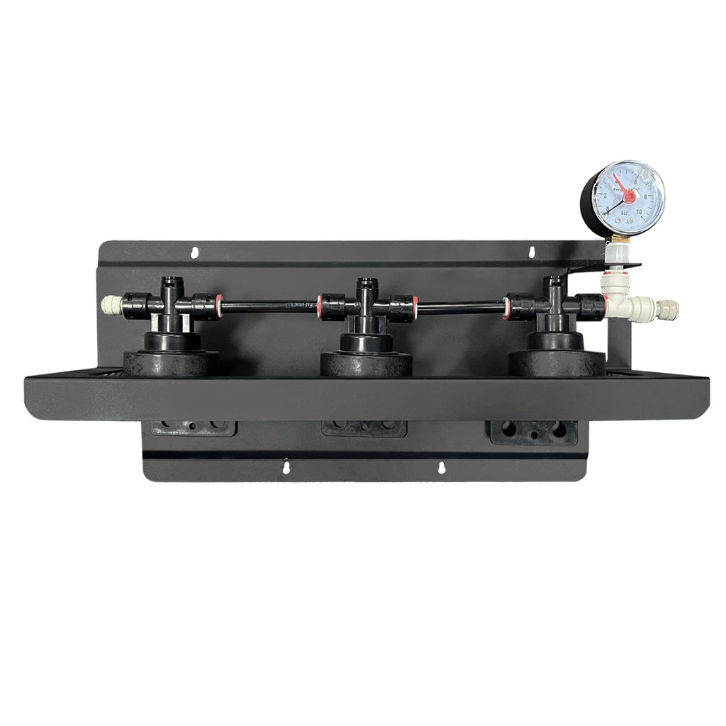 Lab Pua Triple Header Series Sediment With Full Carbon Block With Membrane /Sediment&Gag / Carbon Block Total 4 Stage