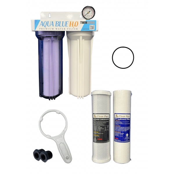 Twin Under Sink Housing Upgrade Kit Only 10" - Promotion Price