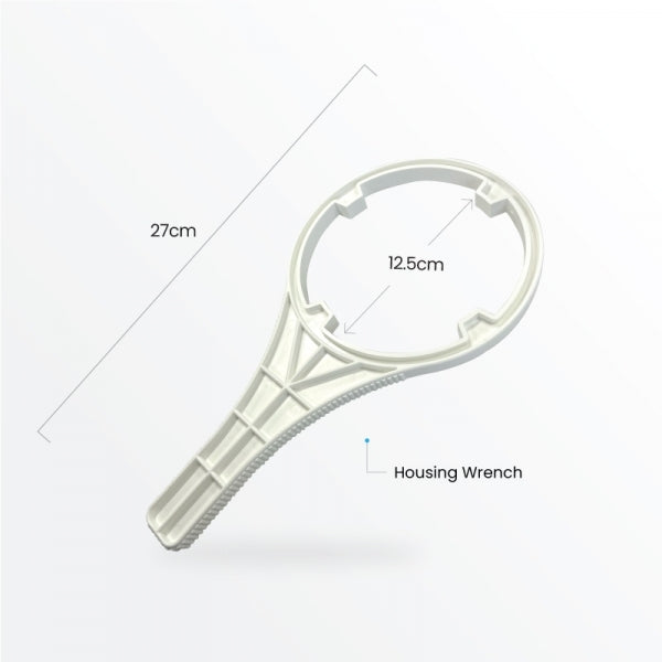 Twin Under Sink Housing Upgrade Kit Only 10" With Faucet And Hose Kit