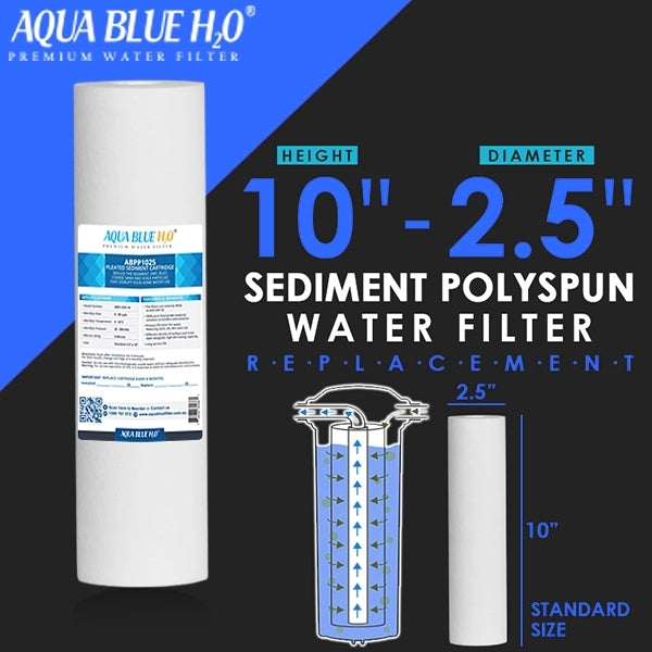 Under Sink Twin Water Filter System Ready To Installed- Nano Silver Filter
