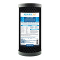 Whole House Water Filter System Carbon Block 10"x4.5" 10mic Replacement Filter, ABCTO1045 10M