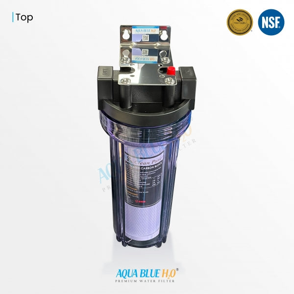 Whole House Water Filter System With Transparent Bottle Including Filter Standard Fitting