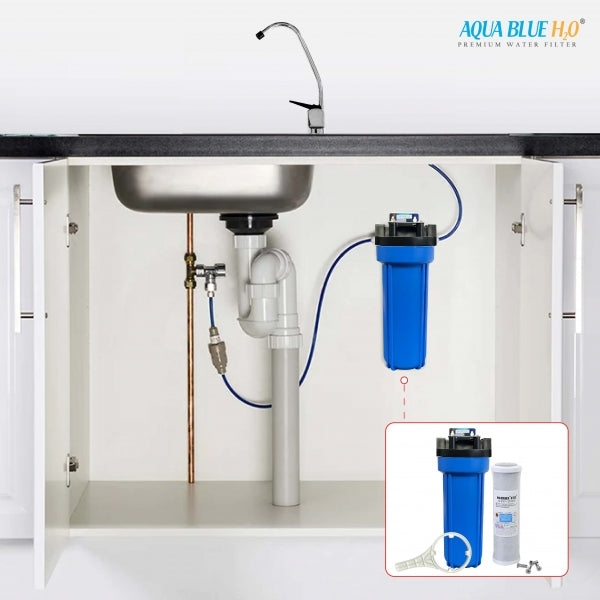 Whole House Water System Matrikx + CTO/2 Coconut Water Filter 5 Micron 10" (CB-CTO-10)