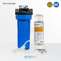 Whole House Water System With AQUA BLUE H2O Granular Carbon Cartridge AB-GAC1025