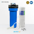 Whole House Water System With Carbon Block Filter CBC-10 Giardia Cyst Reduction Water Filter 0.5 Micron