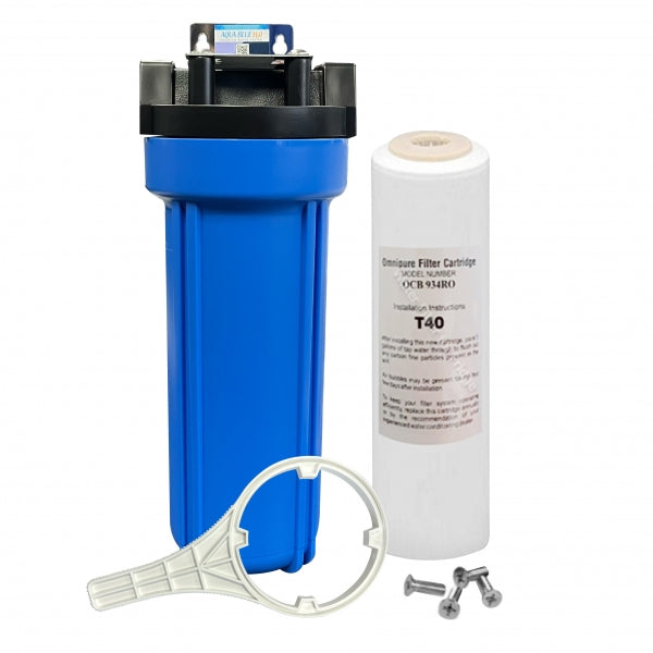 Whole House Water System with Omnipure OCB934 RO T40 GAC Water Filter