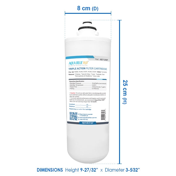 Zip 91240 Generic replacement filter suits Zip 5 Star AB712WF