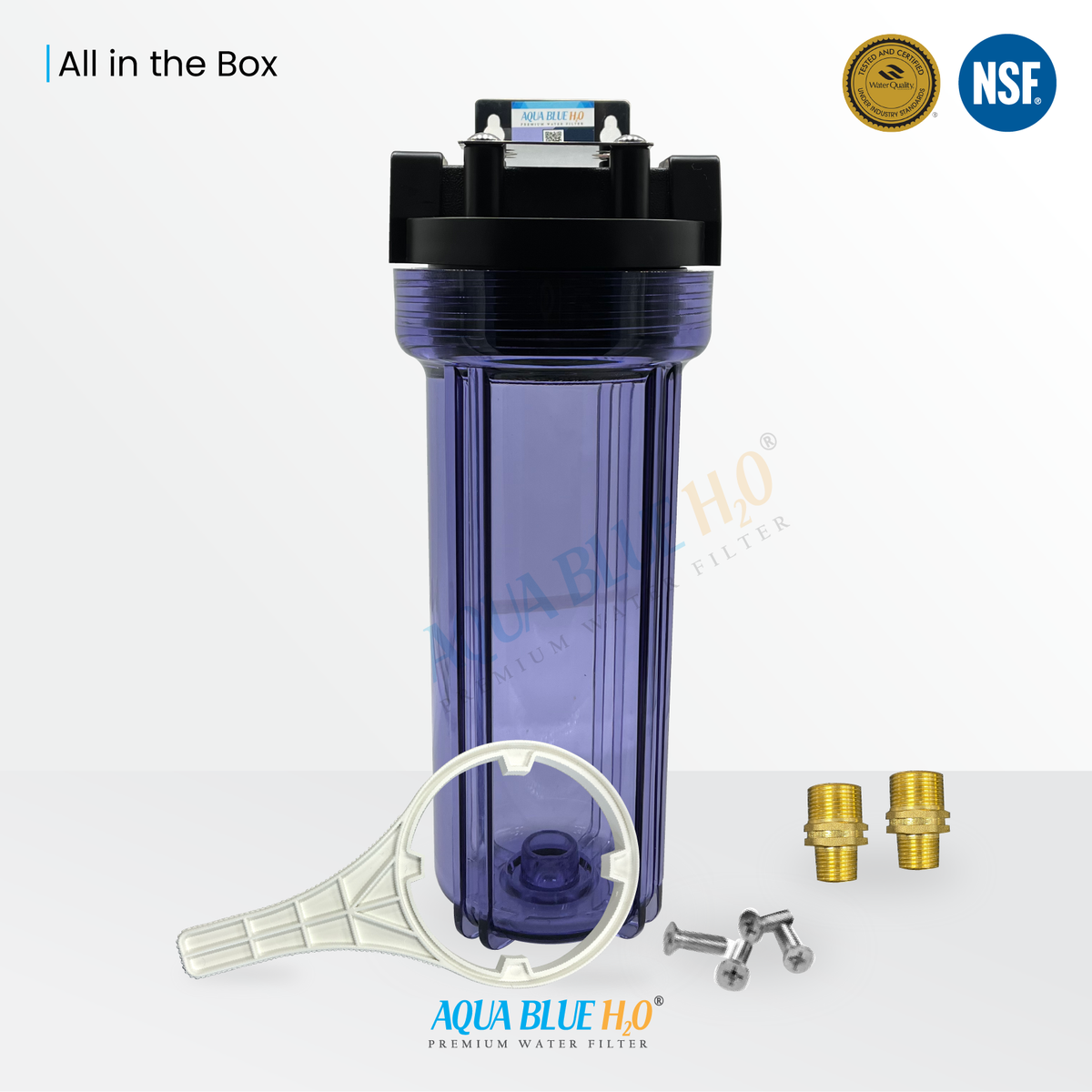 Caravan Water Filter System | RV water filter single type